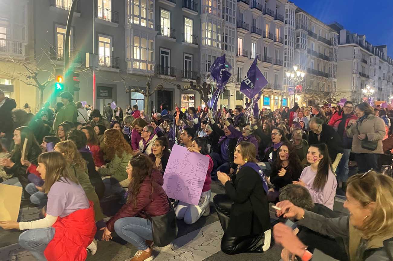 manifestación 8M Santander