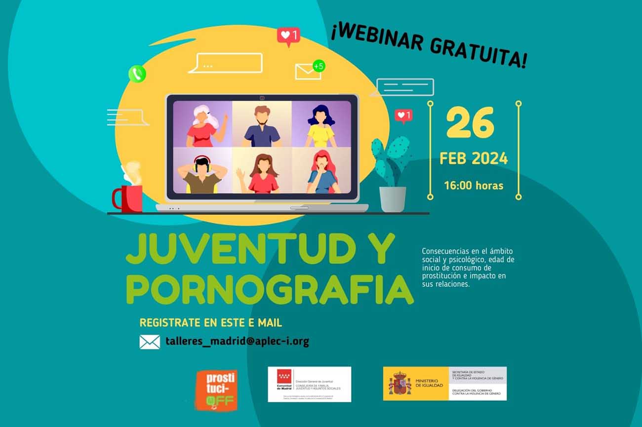 Webinar Juventud y pornografía